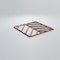 Ekena Millwork Small Genoa Decorative Fretwork Wood Wall Panels, Wood (Paint Grade), 11 3/8"W x 11 3/8"H x 3/8"T WALW12X12X0375GNAMF - alternate 4